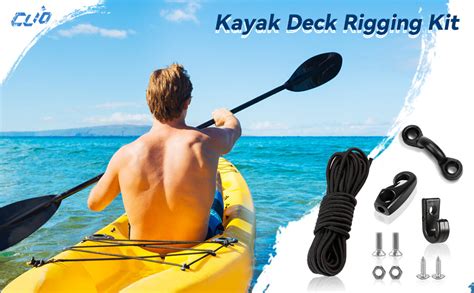 Amazon Kayak Deck Rigging Kit Feet Bungee Cord With Bungee Cord