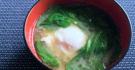 Dropped Egg Miso Soup Recipe By Hiroko Liston Cookpad