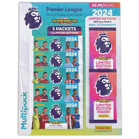 PANINI Premier League Adrenalyn XL 2024 Trading Card Game Collectosk