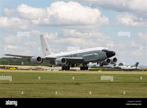 Royal Air Force (RAF) Boeing RC-135W Airseeker reconnaissance aircraft ...