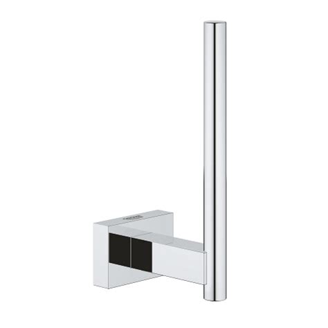 Essentials Cube Spare Toilet Paper Holder Grohe