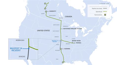 Keystone Pipeline Texas Map