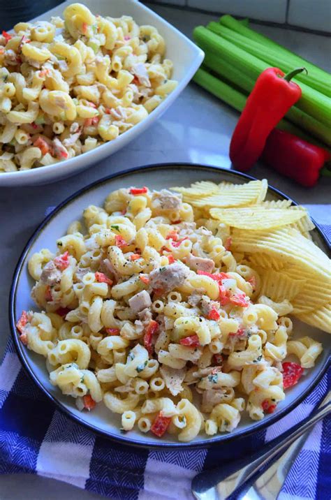 Old Fashioned Macaroni Salad With Tuna Katies Cucina