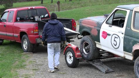 Winch A Vehicle Onto A Car Tow Dolly Youtube