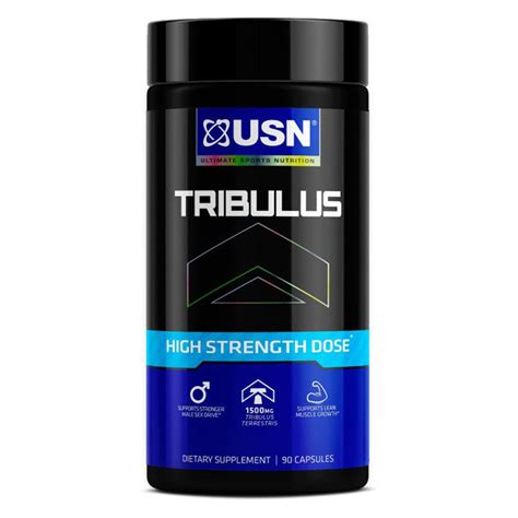 USN Tribulus High Strength Dose, 90 Capsules, 1500 mg, 1500mg Tribulus ...