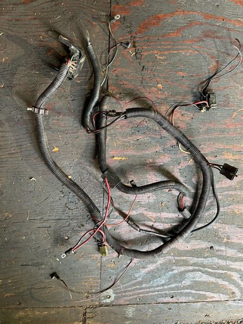 Jeep Cj Cj Cyl Iron Duke Engine Wiring Harness Factory