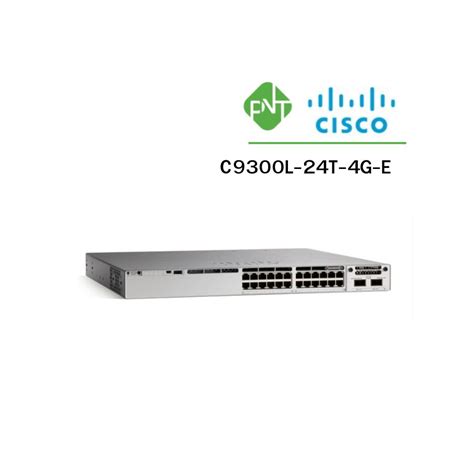 Catalyst 9300l 24p Data Network Essentials 4x1g Uplink C9300l 24t 4g