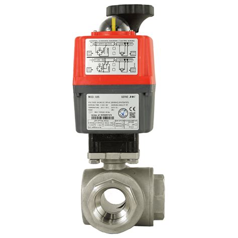 Way Ball Valve Inch Electric