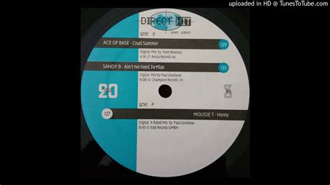 Mousse T Horny Direct Hit Version YouTube