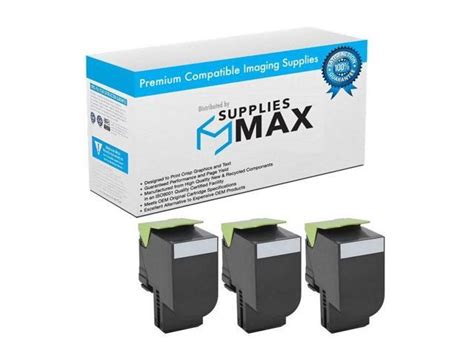 SuppliesMAX Compatible Replacement For Lexmark CS 421 CS 521 CS 622 CX