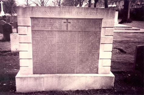 Hms Glatton Burial Tablet War Imperial War Museums