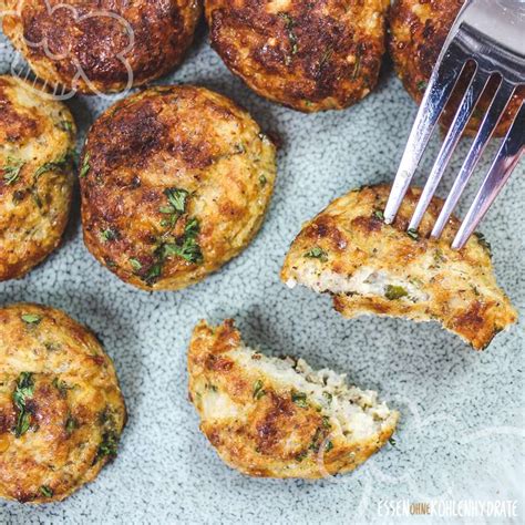 Blumenkohl Käse Nuggets Essen ohne Kohlenhydrate