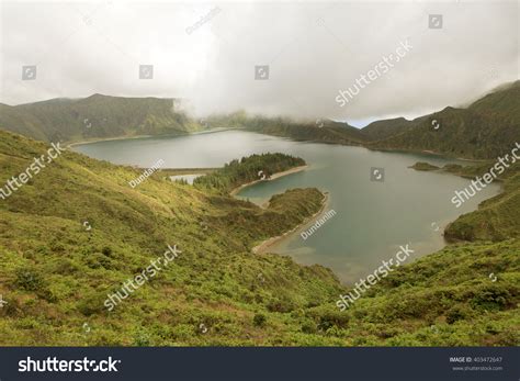 Azores Landscape Sao Miguel Island Volcanic Stock Photo (Edit Now ...