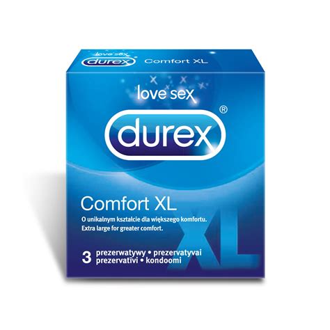 Prezerwatywy Comfort XL Kondomy Durex