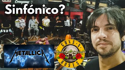 As Suena El Sinf Nico De Metallica Y Guns N Roses Youtube