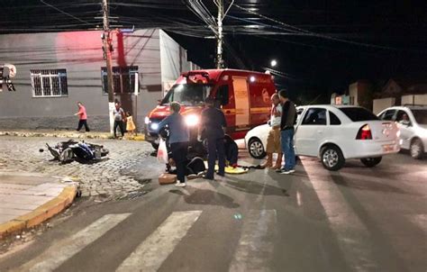 Geral Acidente De Tr Nsito Foi Registrado No Centro De Santiago No