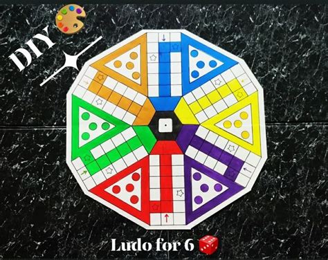 Juego De Ludo Para 6 Jugadores