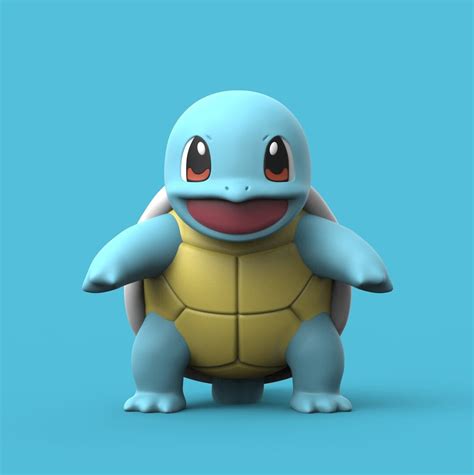 Pokemon SQUIRTLE - Etsy