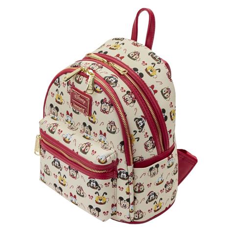 Mickey Mouse Hot Cocoa Mugs All Over Print Mini Backpack With Headband