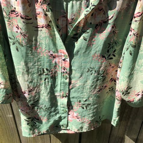 Vintage Bonworth Floral Blouse Etsy