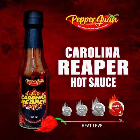 Carolina Reaper Hot Sauce - Pepper Juan