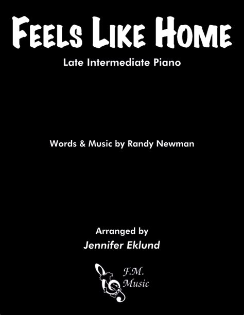 Feels Like Home (Late Intermediate Piano) By Bonnie Raitt, Linda ...