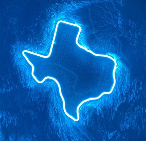 Texas Neon Sign Texas Sign Texas Led Sign Texas Neon Light - Etsy