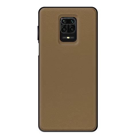 Capa Xiaomi Redmi Note 9S Efeito Pele Magnética Castanho Copertini