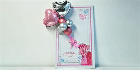 Hearty Mothers Day Balloon Card Balloon Decorations In Surat Togetherv