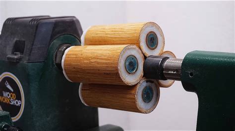 Woodturning Bamboo Eyes YouTube