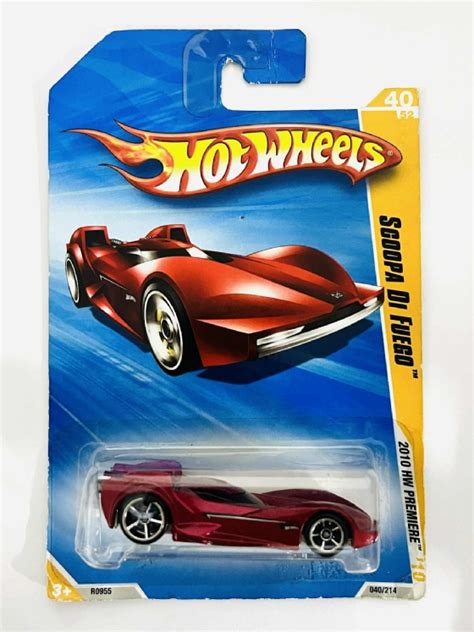Hot Wheels Scoopa Di Fuego Mainline OBS Blister Detalhe
