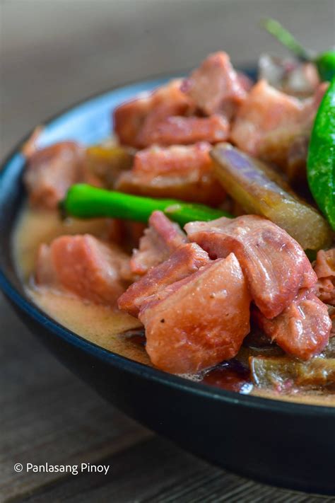 Pork Binagoongan Sa Gata Panlasang Pinoy KIF