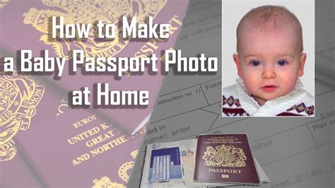 👶 How To Take A Baby Passport Photo At Home Youtube