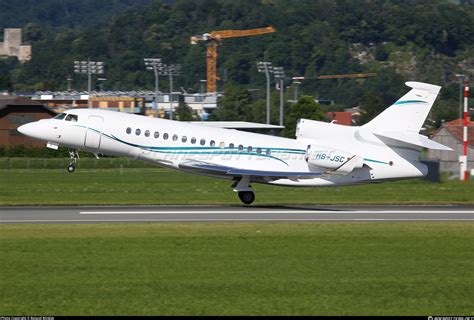 Hb Jsc Dasnair Dassault Falcon X Photo By Roland Winkler Id