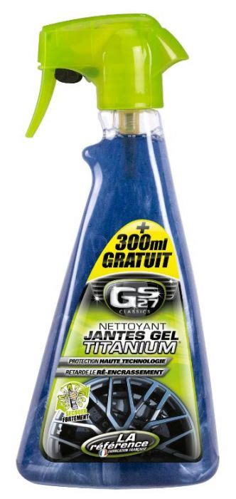 Gs Classics Nettoyant Jantes Gel Titanium