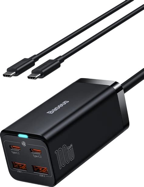 Baseus Usb C Ladeger T W Charger Ports Mit M Kabel Pd Pps Gan