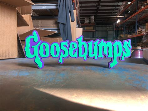 Goosebumps Logo - Etsy