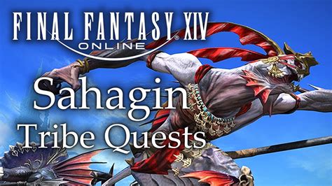 All Sahagin Tribe Main Quests Cutscenes Final Fantasy Xiv A Realm