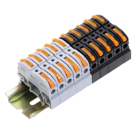 Купить 5/10 шт. PCT-211 Din рельс для быстрого подключения Пресс ...