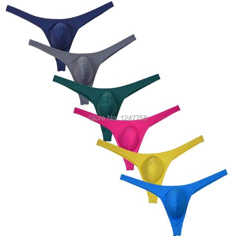 Bikini De Tiro Bajo Para Hombre Tanga De Ba O Tanga Ropa Interior Sexy Cobertura M