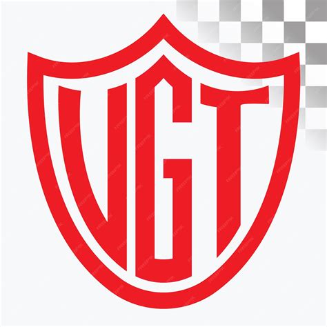 premium vector vgt letter logo design