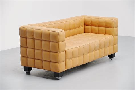 Josef Hoffmann Kubus Sofa Set By Wittmann Austria 1980 MassModernDesign