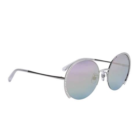 Gafas De Sol De Metal Con Forma Ovalada Sk Mujer Swarovski Con