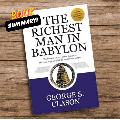 The Richest Man In Babylon Summary Sharing Stories