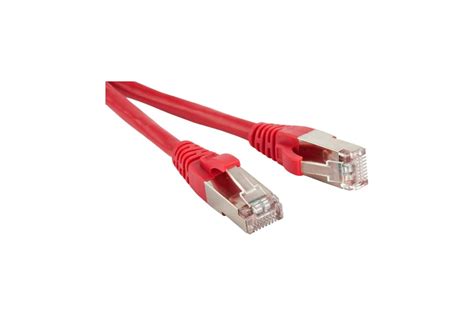 Патч-корд Hyperline PC-LPM-STP-RJ45-RJ45-C6-1M-LSZH-RD U/FTP ...