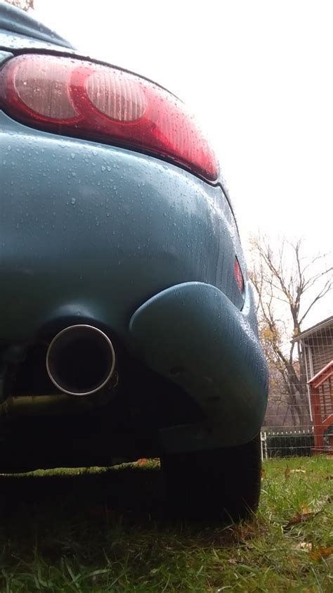 flyin miata axle back exhaust installed on my NB2 :D : r/Miata