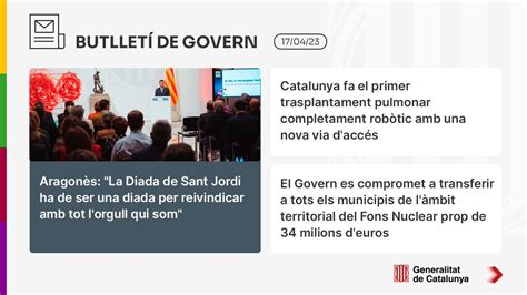 Exteriors Catalunya On Twitter Rt Govern Resum Informatiu Del Dia