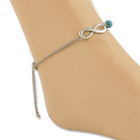 Sexy Women Bead Silver Ankle Chain Anklet Bracelet Foot Jewelry Beach