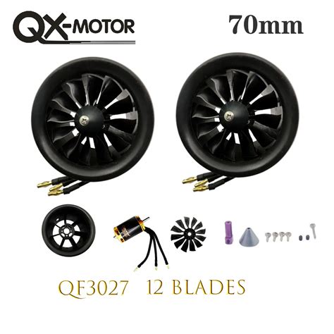 Qx Motor Mm Edf Blades Ducted Fan Cw Ccw Qf Kv Brushless