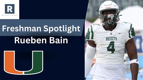 Freshman Spotlight Rueben Bain Can Be A GAME WRECKER For The Miami